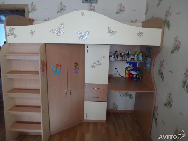 Продам детскую кровать-конструктор (4в 1)